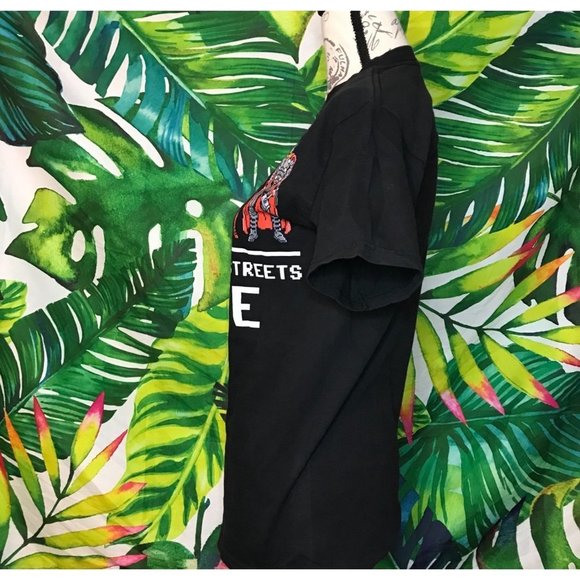 GUC Marvel Avengers Adult S Hulk Thor Capt "Keepin The Streets Safe" Graphic Tee - Picture 6 of 8